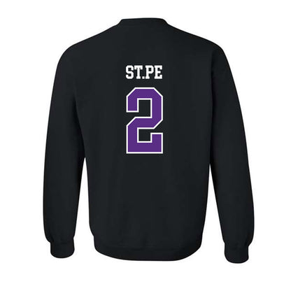SBU - NCAA Baseball : Matthew St.Pe - Classic Shersey Crewneck Sweatshirt-1