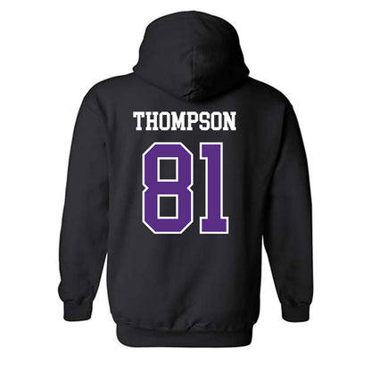 SBU - NCAA Football : Alexzander Thompson - Classic Shersey Hooded Sweatshirt-1