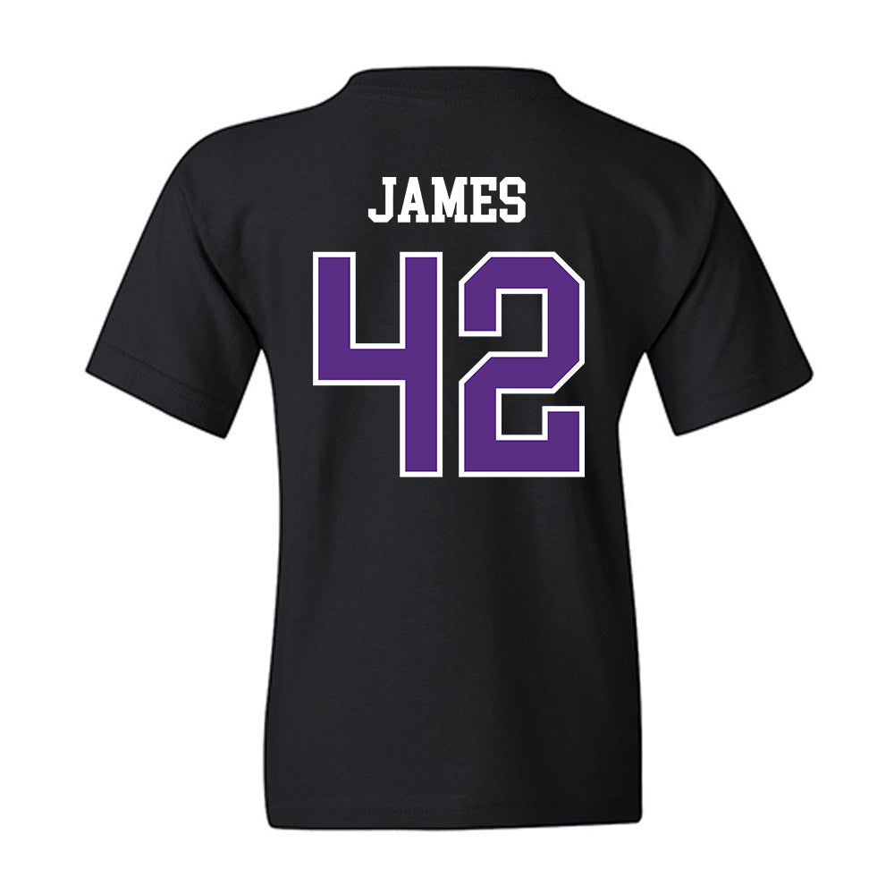 SBU - NCAA Football : Kaleb James - Classic Shersey Youth T-Shirt-1