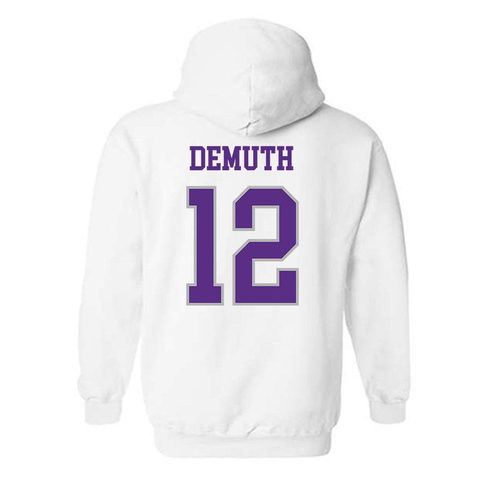 SBU - NCAA Women's Volleyball : Marissa Demuth - Classic Shersey Hooded Sweatshirt-1