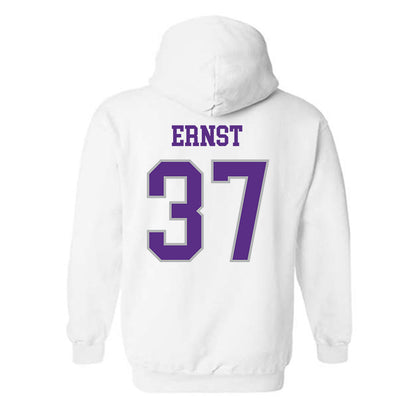 SBU - NCAA Football : Braxton Ernst - Classic Shersey Hooded Sweatshirt-1