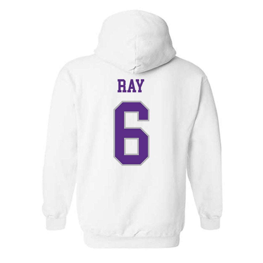 SBU - NCAA Baseball : Ryan Ray - Classic Shersey Hooded Sweatshirt-1
