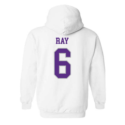 SBU - NCAA Baseball : Ryan Ray - Classic Shersey Hooded Sweatshirt-1