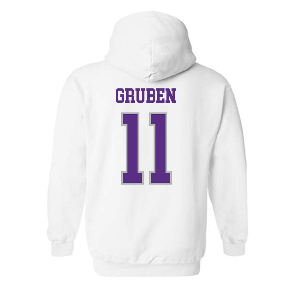 SBU - NCAA Softball : Ashley Gruben - Classic Shersey Hooded Sweatshirt-1