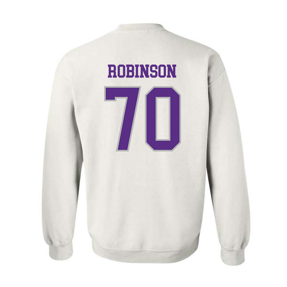 SBU - NCAA Football : Samuel Robinson - Classic Shersey Crewneck Sweatshirt-1