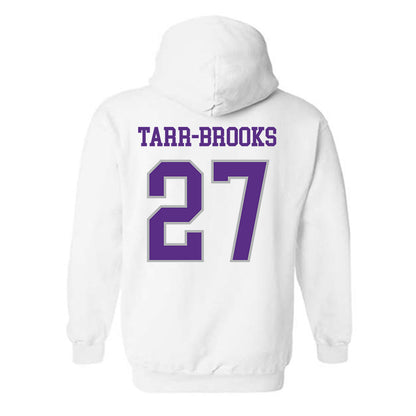 SBU - NCAA Football : Dominic Tarr-Brooks - Classic Shersey Hooded Sweatshirt-1