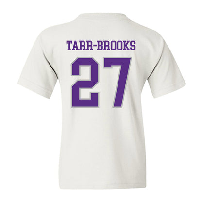 SBU - NCAA Football : Dominic Tarr-Brooks - Classic Shersey Youth T-Shirt-1