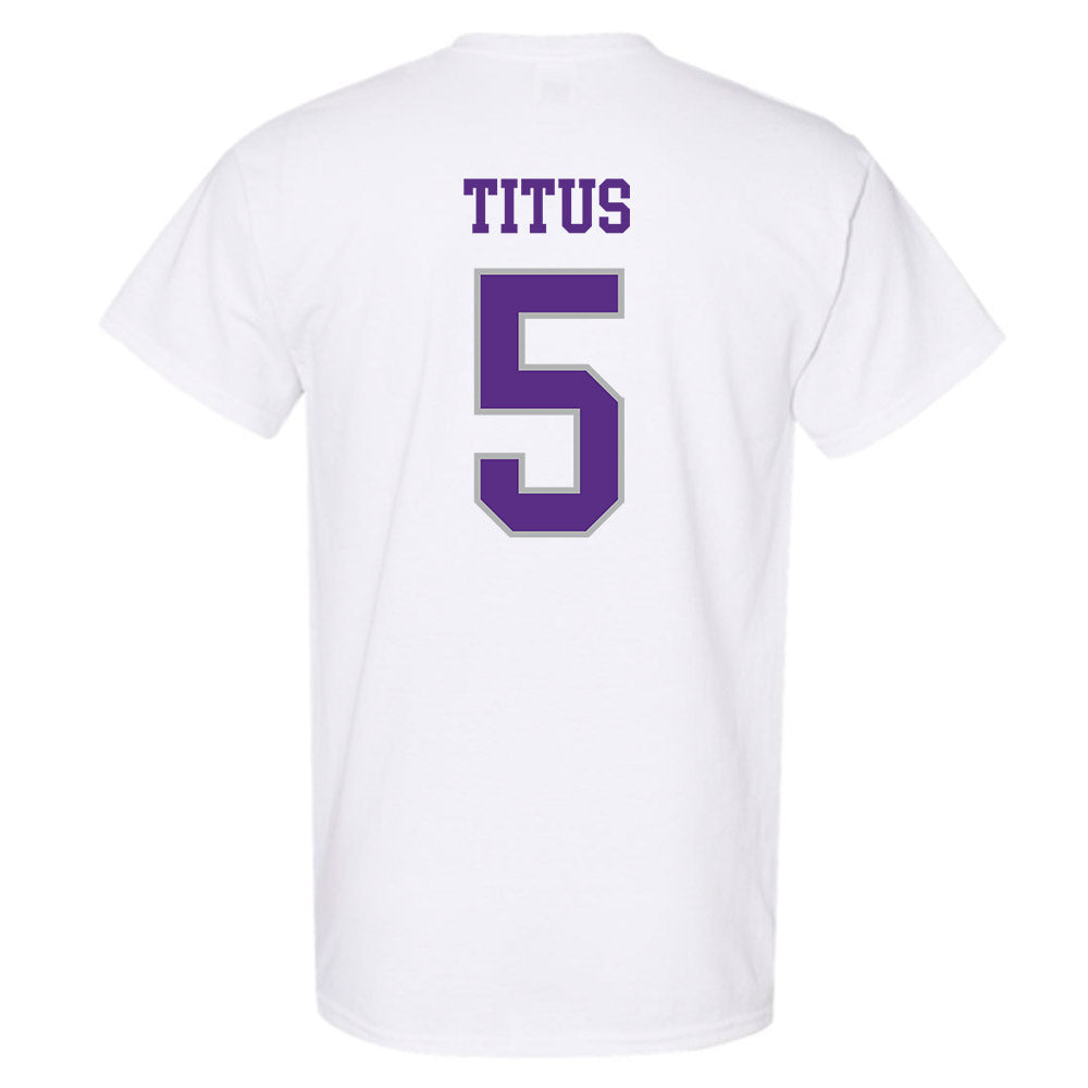 SBU - NCAA Baseball : Conner Titus - Classic Shersey T-Shirt-1