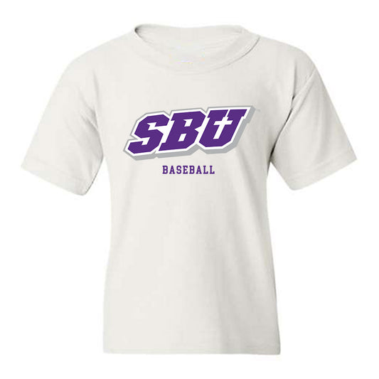 SBU - NCAA Baseball : Eli Stewart - Classic Shersey Youth T-Shirt-0