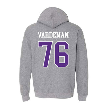 SBU - NCAA Football : Jackson Vardeman - Classic Shersey Hooded Sweatshirt-1