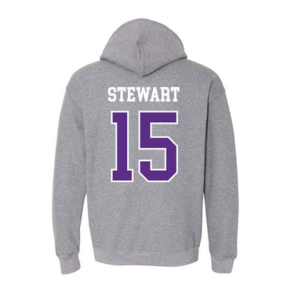 SBU - NCAA Baseball : Eli Stewart - Classic Shersey Hooded Sweatshirt-1