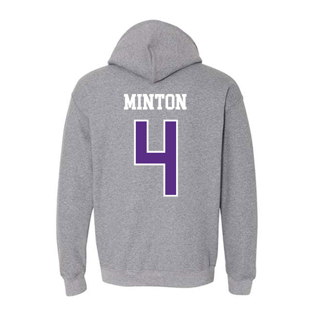SBU - NCAA Softball : Ava Minton - Classic Shersey Hooded Sweatshirt-1