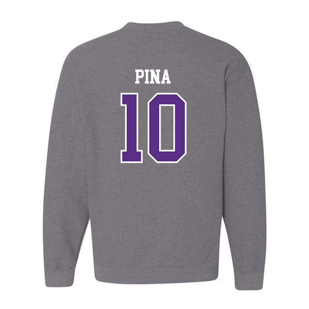 SBU - NCAA Men's Soccer : Edgar Pina - Classic Shersey Crewneck Sweatshirt-1