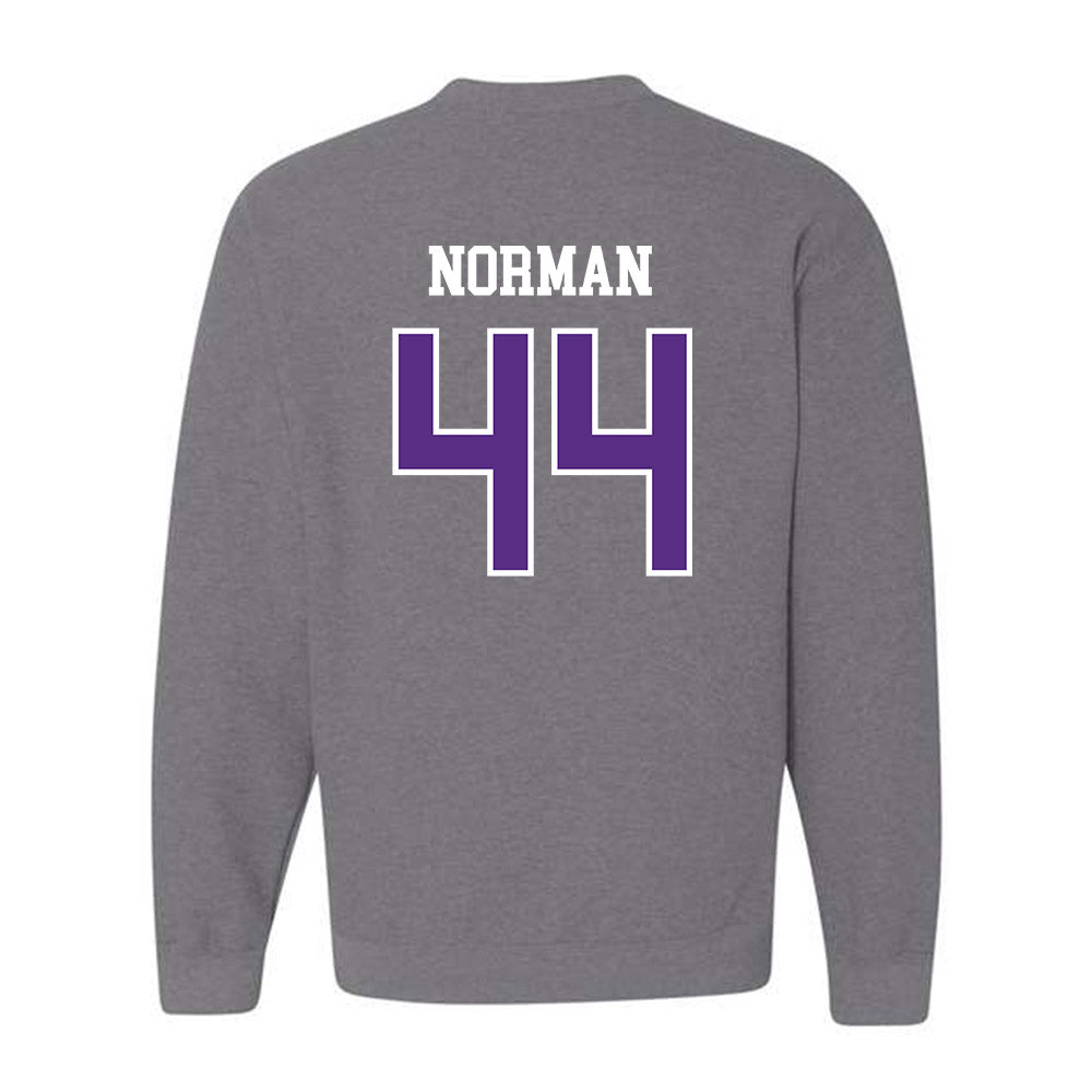 SBU - NCAA Baseball : Caden Norman - Classic Shersey Crewneck Sweatshirt-1