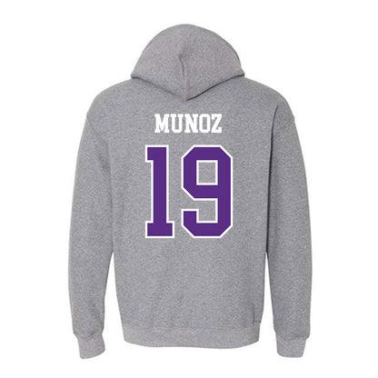 SBU - NCAA Men's Soccer : Jorge Munoz - Classic Shersey Hooded Sweatshirt-1
