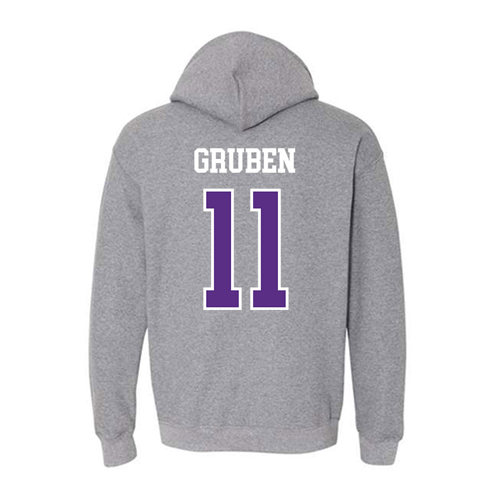 SBU - NCAA Softball : Ashley Gruben - Classic Shersey Hooded Sweatshirt-1