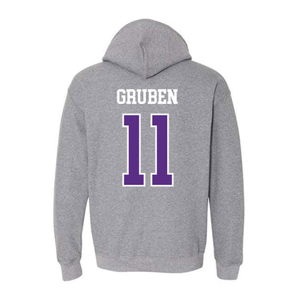 SBU - NCAA Softball : Ashley Gruben - Classic Shersey Hooded Sweatshirt-1