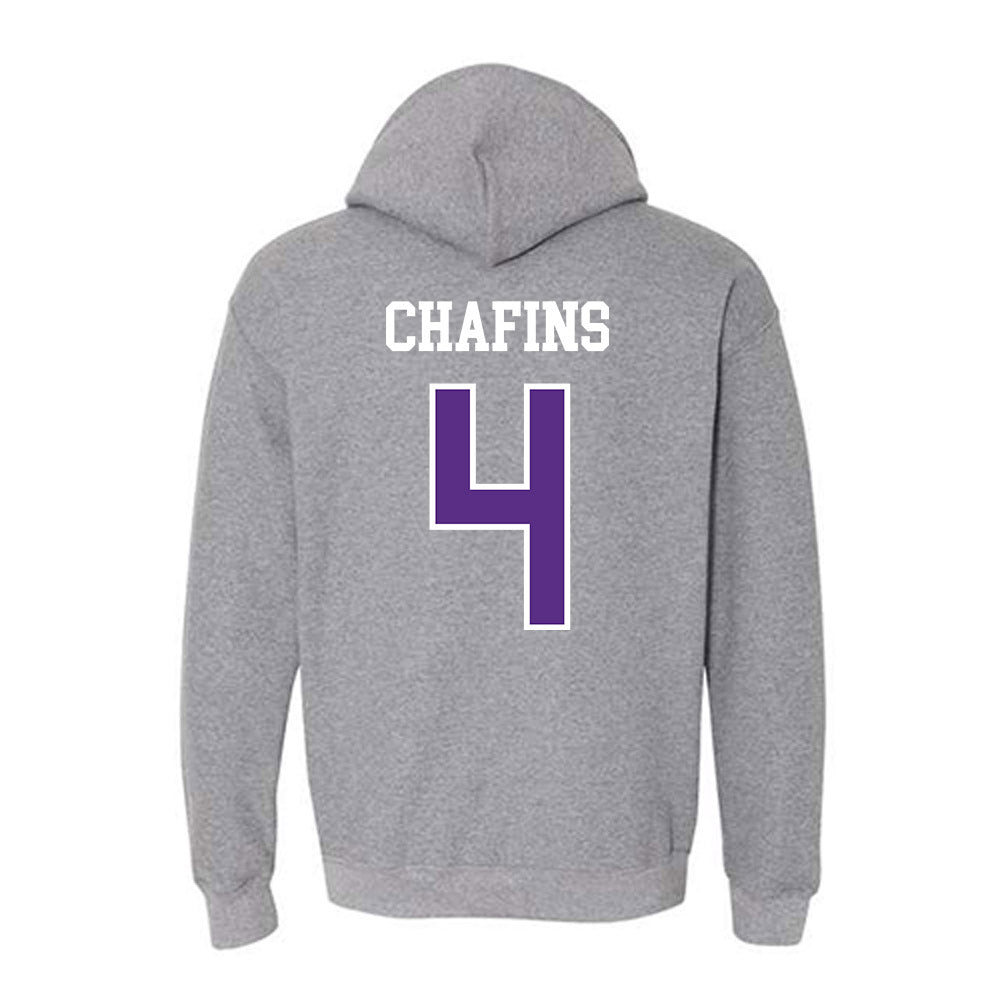 SBU - NCAA Women's Volleyball : Chloe Chafins - Classic Shersey Hooded Sweatshirt-1