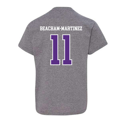 SBU - NCAA Football : Jaiden Beacham-Martinez - Classic Shersey Youth T-Shirt-1
