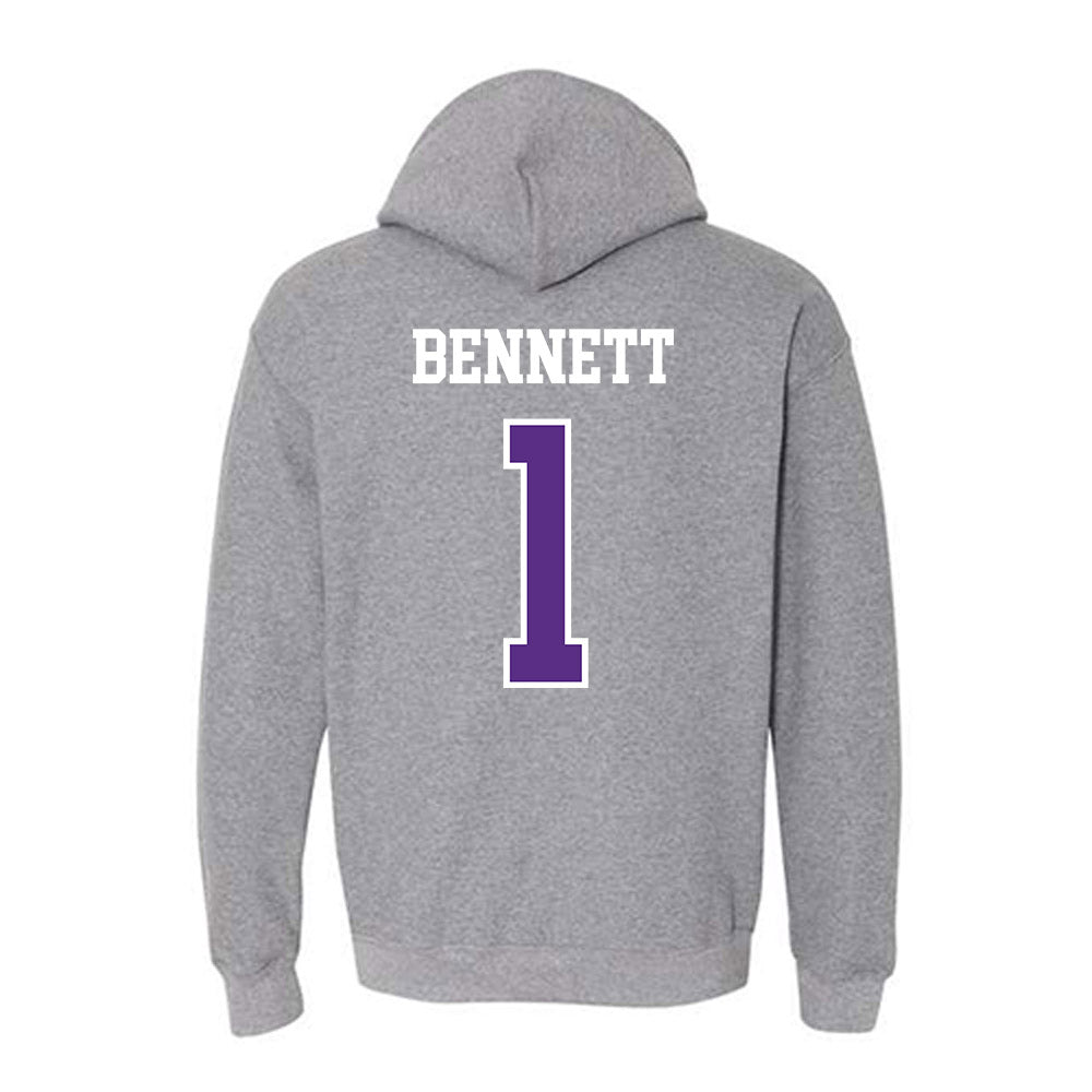 SBU - NCAA Softball : Joscelyn Bennett - Classic Shersey Hooded Sweatshirt-1
