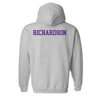 SBU - NCAA Men's Swimming & Diving : Sam Richardson - Classic Shersey Hooded Sweatshirt-1