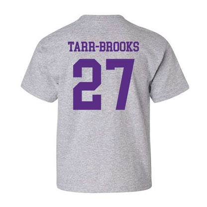 SBU - NCAA Football : Dominic Tarr-Brooks - Classic Shersey Youth T-Shirt-1