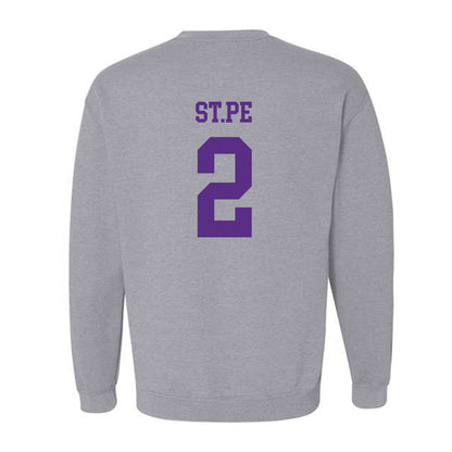 SBU - NCAA Baseball : Matthew St.Pe - Classic Shersey Crewneck Sweatshirt-1