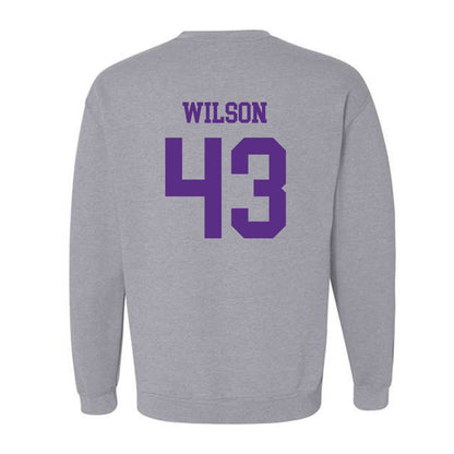 SBU - NCAA Football : Luca Wilson - Classic Shersey Crewneck Sweatshirt-1