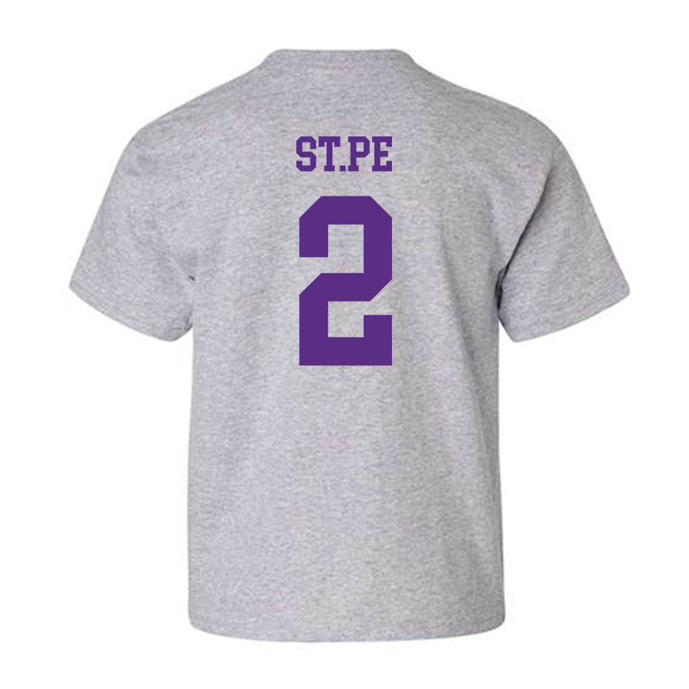 SBU - NCAA Baseball : Matthew St.Pe - Classic Shersey Youth T-Shirt-1