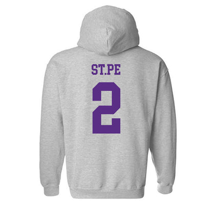 SBU - NCAA Baseball : Matthew St.Pe - Classic Shersey Hooded Sweatshirt-1