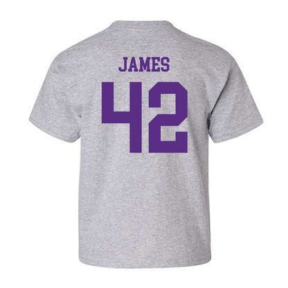 SBU - NCAA Football : Kaleb James - Classic Shersey Youth T-Shirt-1