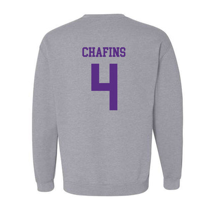 SBU - NCAA Women's Volleyball : Chloe Chafins - Classic Shersey Crewneck Sweatshirt-1