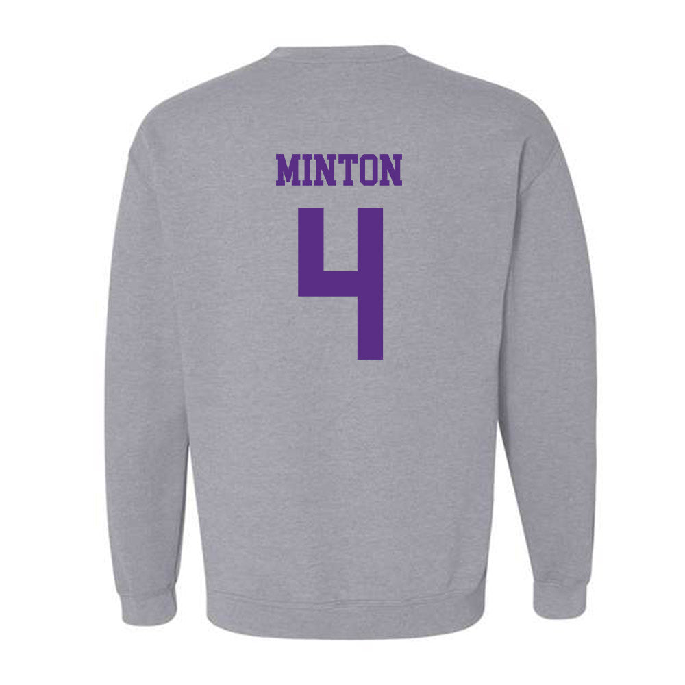 SBU - NCAA Softball : Ava Minton - Classic Shersey Crewneck Sweatshirt-1