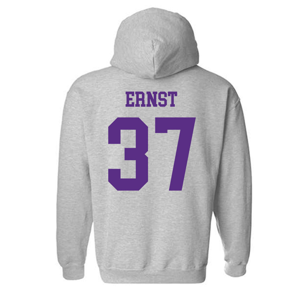 SBU - NCAA Football : Braxton Ernst - Classic Shersey Hooded Sweatshirt-1