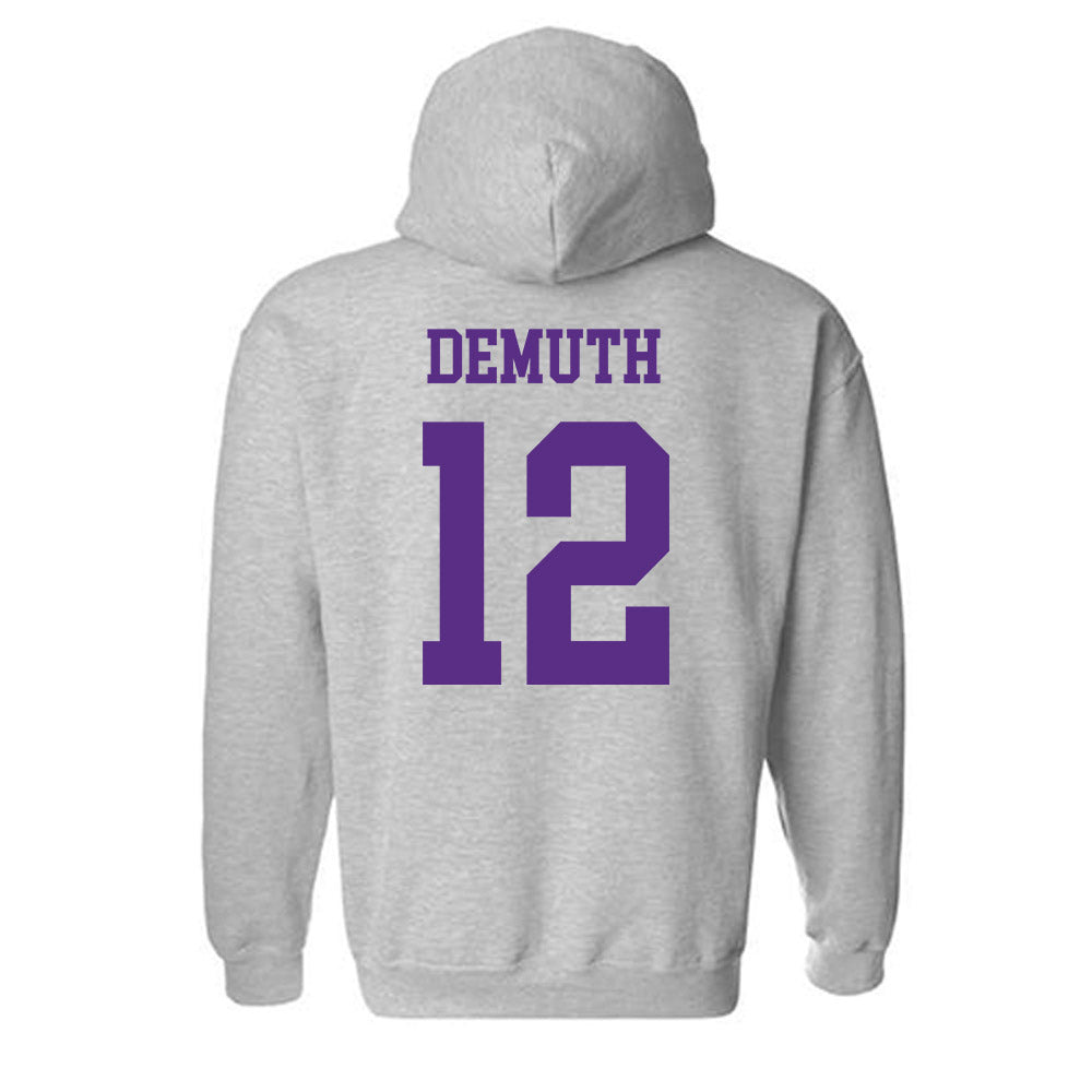 SBU - NCAA Women's Volleyball : Marissa Demuth - Classic Shersey Hooded Sweatshirt-1