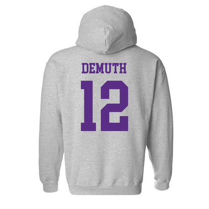 SBU - NCAA Women's Volleyball : Marissa Demuth - Classic Shersey Hooded Sweatshirt-1