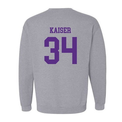 SBU - NCAA Baseball : Ryne Kaiser - Classic Shersey Crewneck Sweatshirt-1