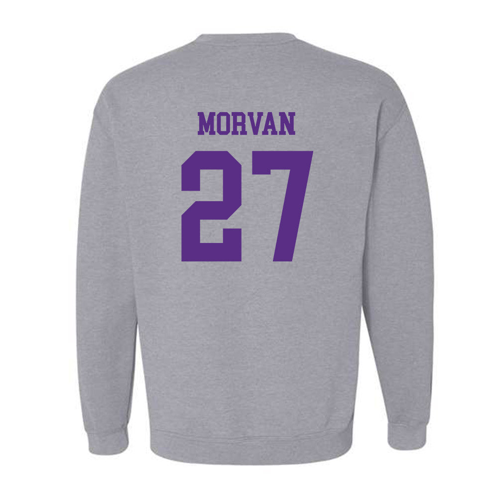 SBU - NCAA Men's Soccer : Ugo Morvan - Classic Shersey Crewneck Sweatshirt-1