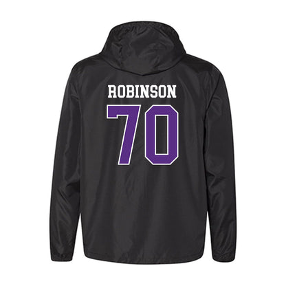 SBU - NCAA Football : Samuel Robinson - Windbreaker-1