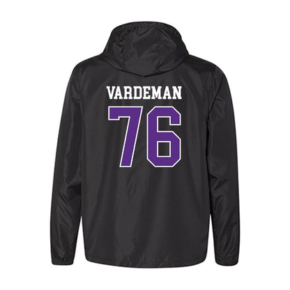 SBU - NCAA Football : Jackson Vardeman - Windbreaker-1