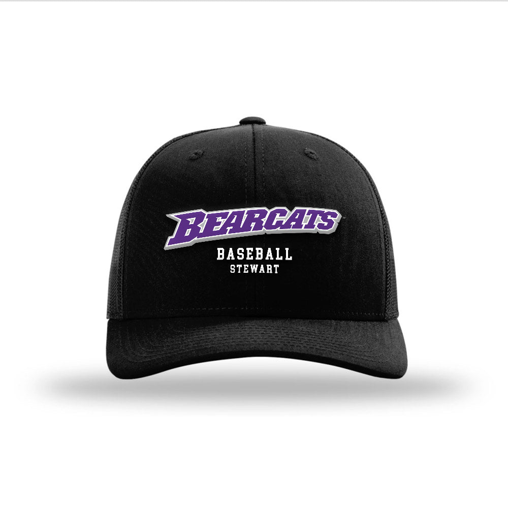 SBU - NCAA Baseball : Eli Stewart - Snapback Trucker Hat-0
