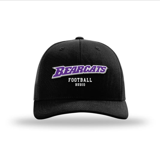 SBU - NCAA Football : Isaiah Rubio - Snapback Trucker Hat-0