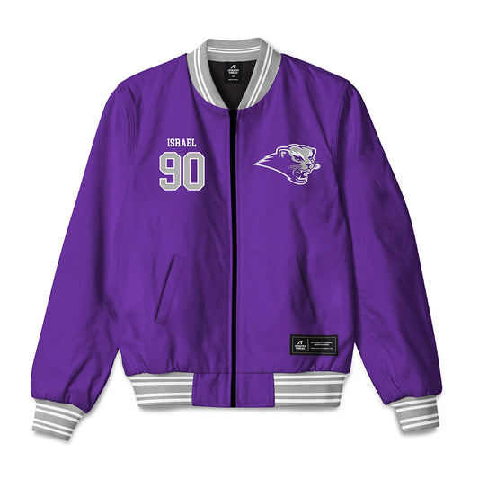 SBU - NCAA Football : Bradyn Israel - Bomber Jacket-0