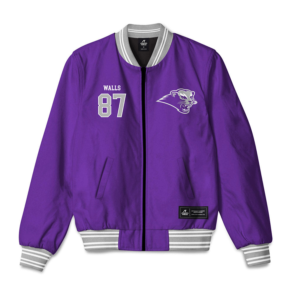 SBU - NCAA Football : Gabriel Walls - Bomber Jacket-0