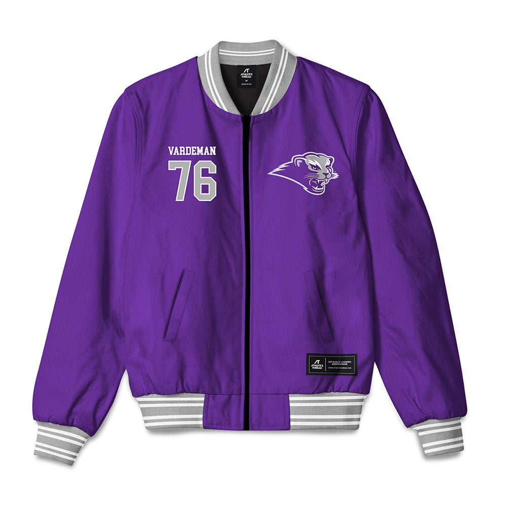 SBU - NCAA Football : Jackson Vardeman - Bomber Jacket-0