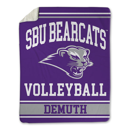 SBU - NCAA Women's Volleyball : Marissa Demuth - Blanket-0