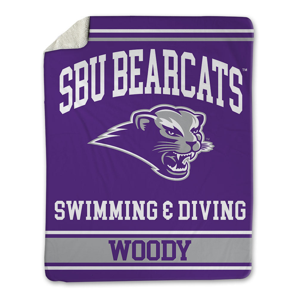 SBU - NCAA Women's Swimming & Diving : Addison Woody - Blanket-0