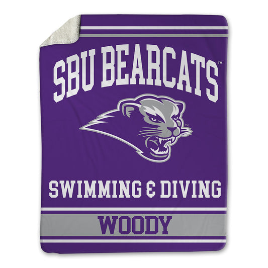 SBU - NCAA Women's Swimming & Diving : Addison Woody - Blanket-0
