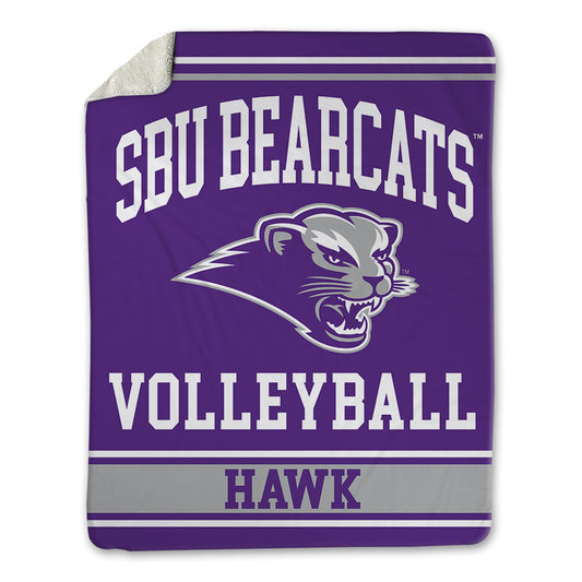 SBU - NCAA Women's Volleyball : Allison Hawk - Blanket-0