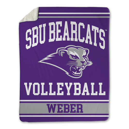 SBU - NCAA Women's Volleyball : Audrey Weber - Blanket-0
